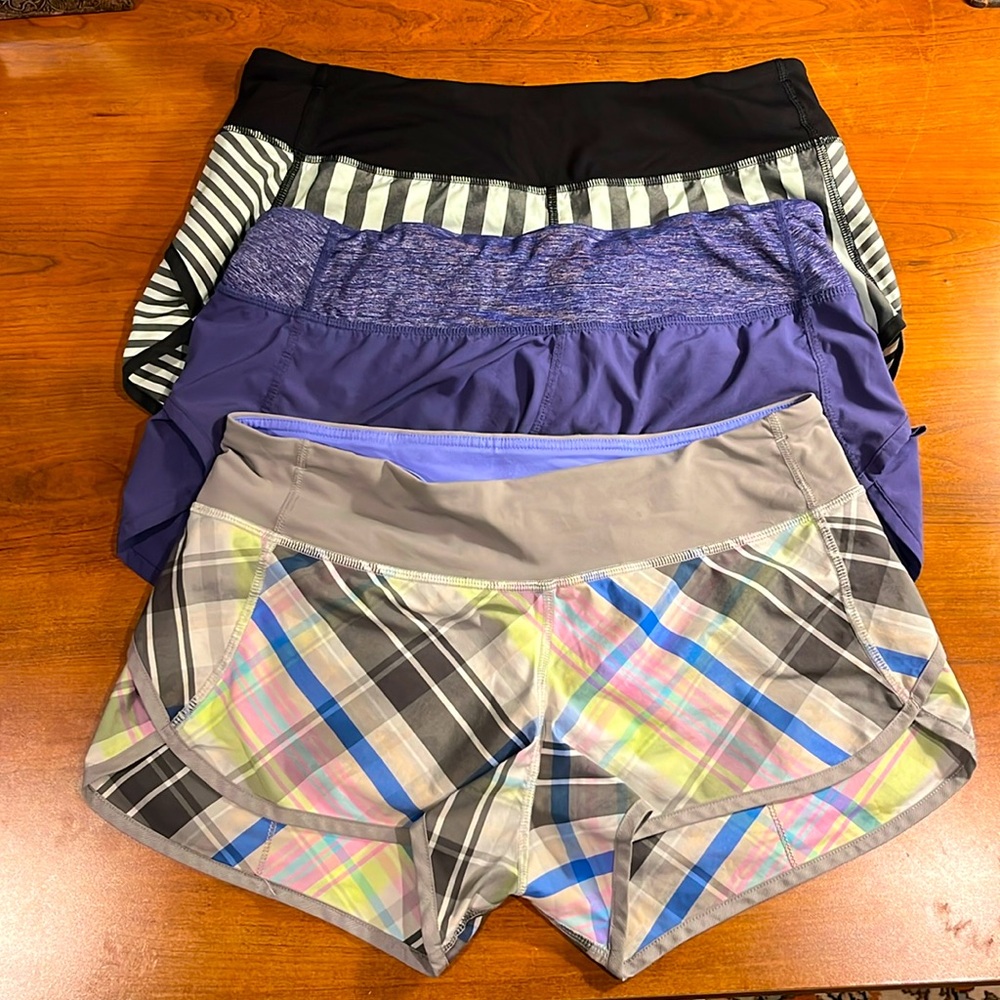 Lululemon Speed Up low-rise lined shorts, 2.5 inches